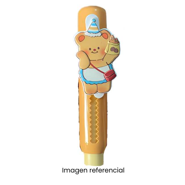 KAWAII BORRADOR RETRACTIL OSO 1023151