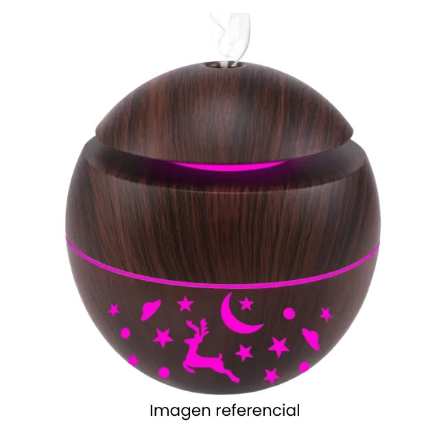 MINI HUMIDIFICADOR PORTATIL MOD. VETA MADERA H-477