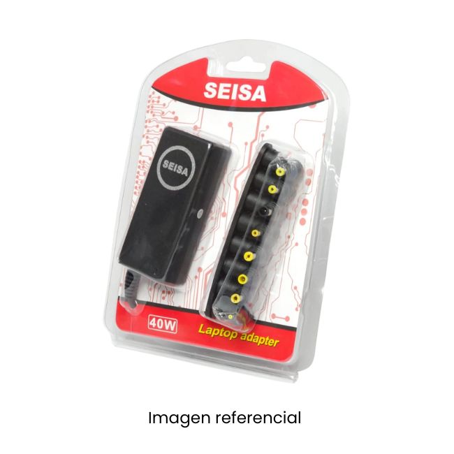 SEISA CARGADOR UNIVERSAL GENERICO PARA LAPTOP DN-A400 40W AUTOMATICO