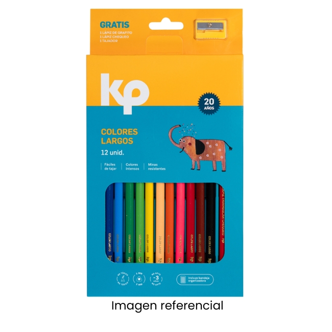 KP COLORES PREMIUM X12 LARGO 4MM