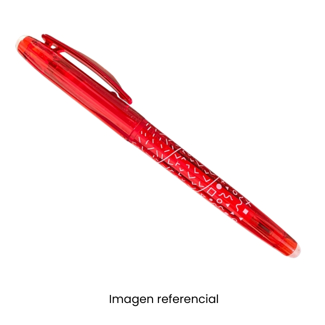 VIKINGO LAPICERO BORRABLE VK-BB ROJO