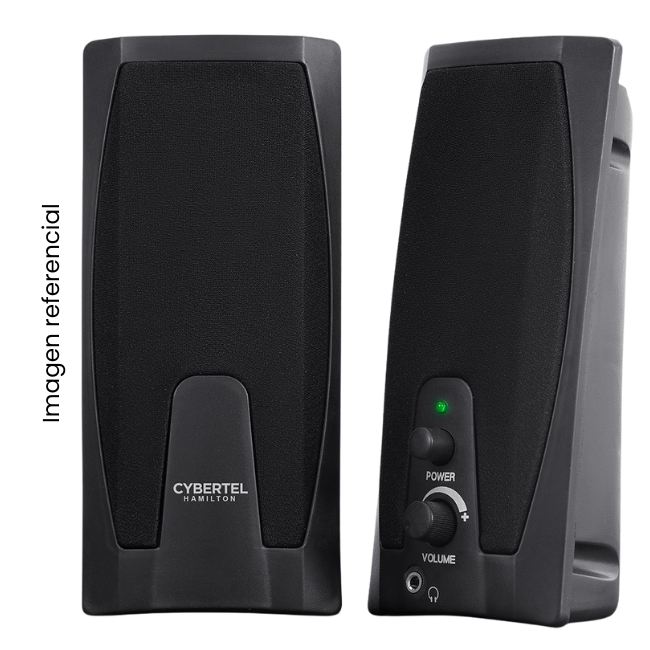 CYBERTEL PARLANTE HAMILTON CYB S203 2.0 2PULG 6W RMS USB