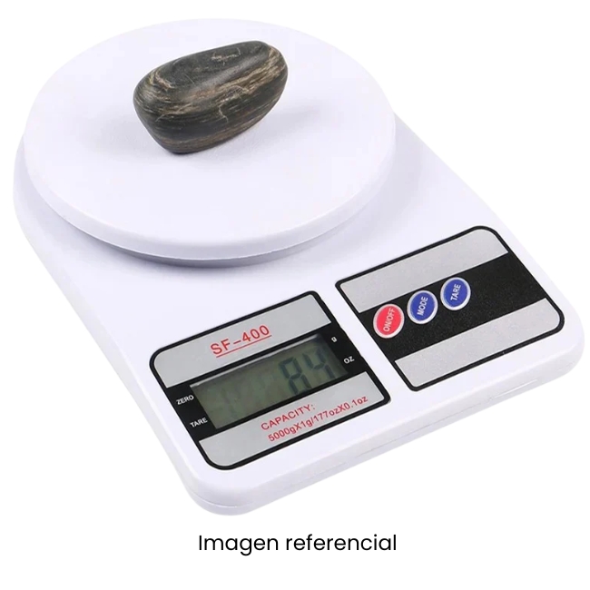 BALANZA GRAMERA DIGITAL KITCHEN SCALE BLANCO