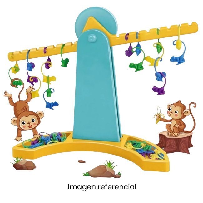 JUEGO DE MESA BALANZA DE MONITOS 030