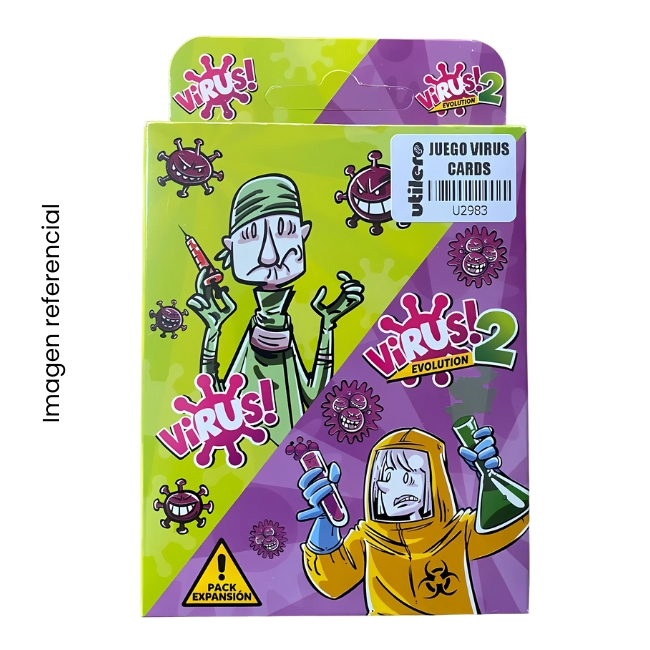 JUEGO VIRUS CARDS