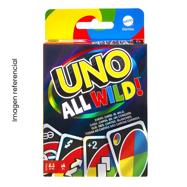 JUEGO UNO ALL WILD CARDS