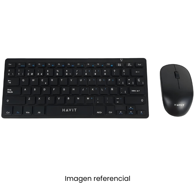 HAVIT KIT TECLADO + MOUSE OFFICE KB255GCM-SP NEGRO INALAMBRICO