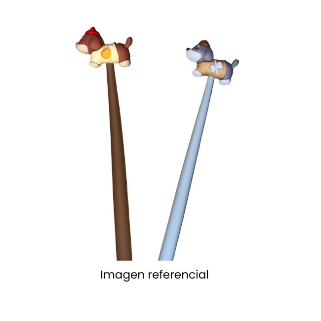 KAWAII LAPICERO TINTA GEL SALCHICHA KUKI 1023710