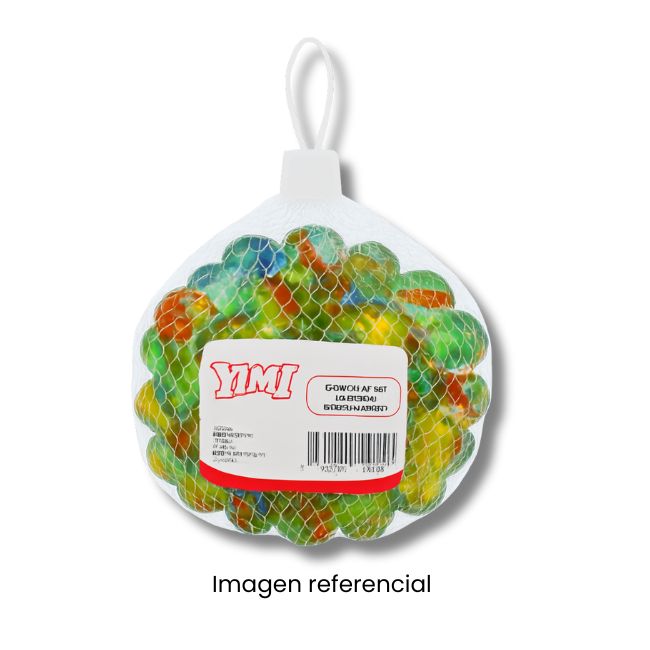 YIMI CANICA OJO DE TIGRE BOLSAX100 APROX