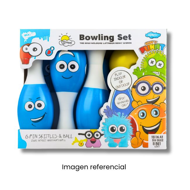 JUEGO SET DE BOWLIN PEQUEÑO CAJA 8816D  