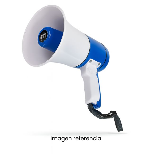 EWTTO MEGAFONO RECARGABLE ET-Y7133/LB-65 20W GRABACION 300S SIRENA BATERIA LITIO NEGRO