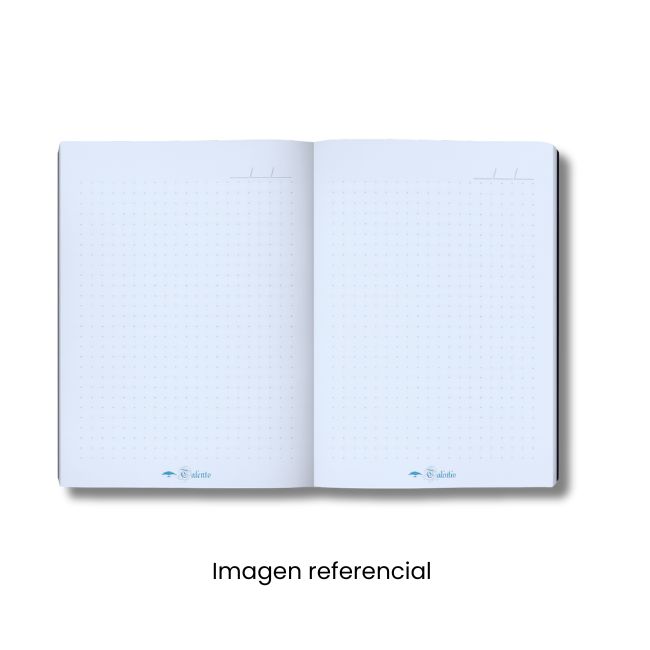 LIBRETA HOJAS PUNTEADAS A5 COLOR ENTERO