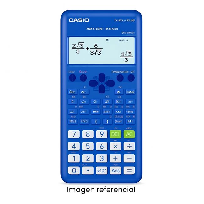 CASIO CALCULADORA CIENTIFICA FX-82LA-PLUS BU AZUL