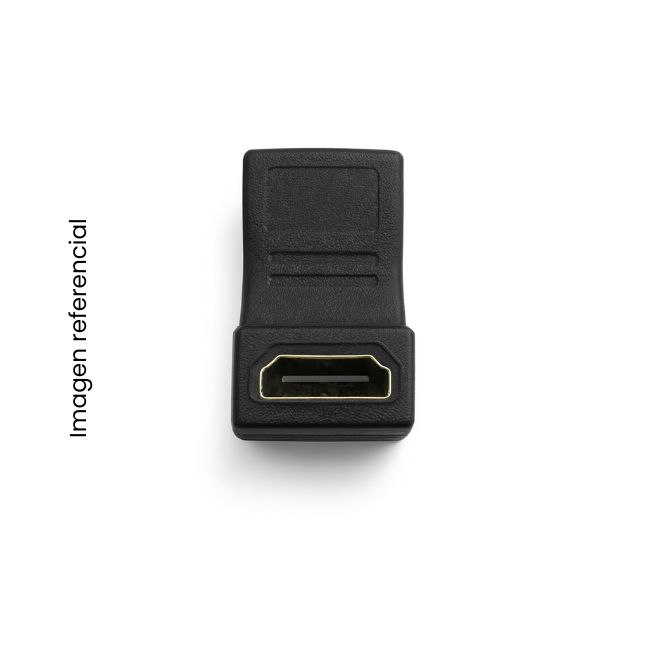 ADAPTADOR HDMI HEMBRA HEMBRA TIPO CODO