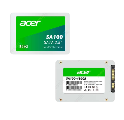 ACER DISCO DURO SOLIDO SSD 480GB SATA 2.5PULG (SATA/6.0)