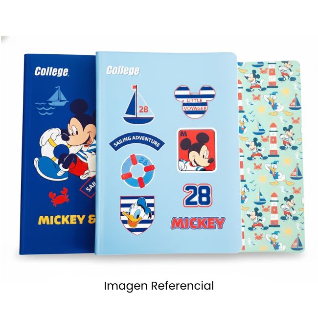 COLLEGE CUADERNO A4 DECROLY DISNEY JUNIOR 80H