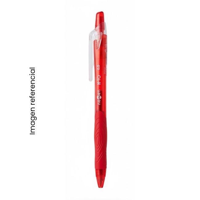 DONG-A BOLIGRAFO NEWEN H-10 SEMI GEL 0.5 MM ROJO
