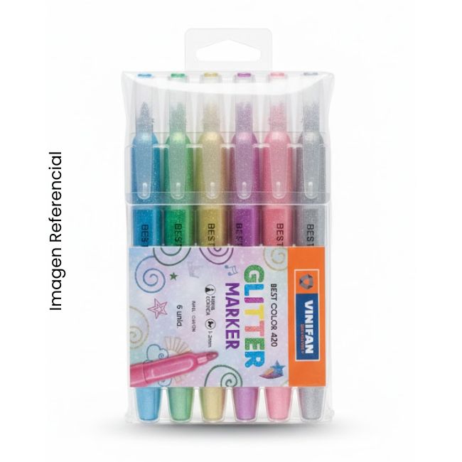 VINIFAN PLUMON BEST COLOR 420 ESCARCHADO ESTUCHE X6