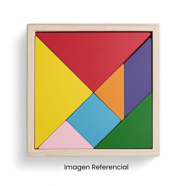 VINIFAN ROMPECABEZAS TANGRAM X7 PIEZAS 11.5x11.5CM