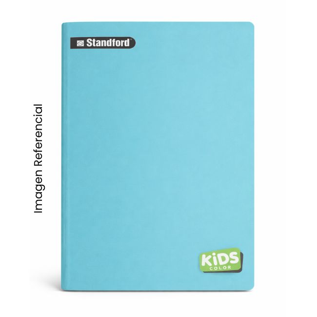 STANDFORD CUADERNO A4 2X2 KIDS COLOR SOLIDO 80 HOJAS A26