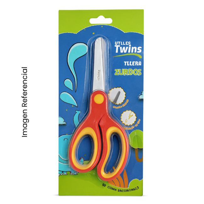 TWINS TIJERA ESCOLAR PARA ZURDOS #5.5 AR-01406
