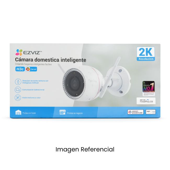 EZVIZ CAMARA DE SEGURIDAD WIFI SMART HOME 3MP 2K EZ-CS-H3C-R100-1KEWKFL
