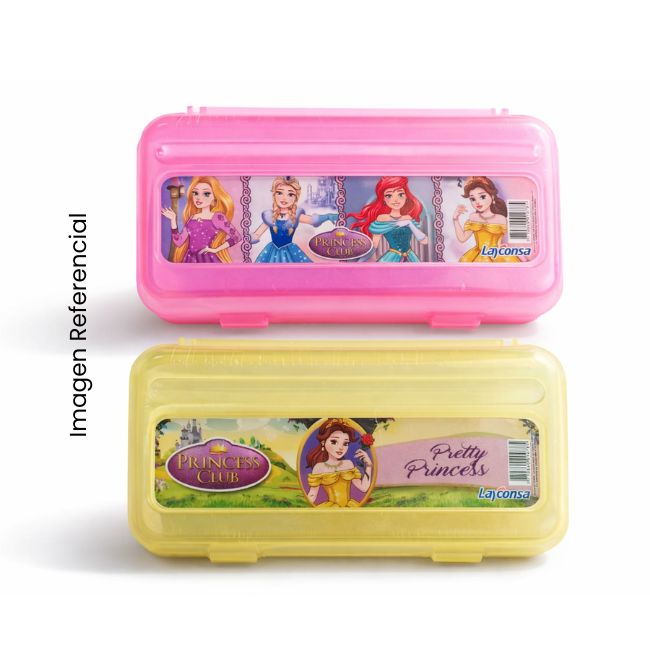 LAYCONSA CARTUCHERA JUMBO BOX PRINCESAS