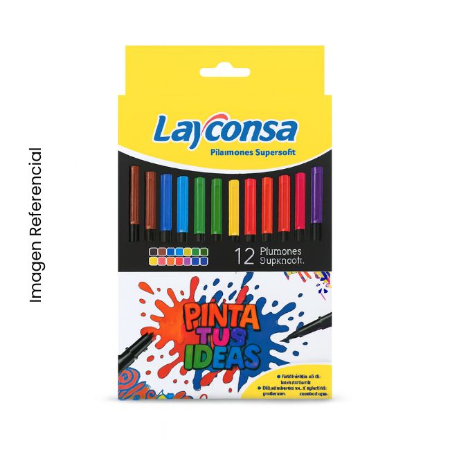 LAYCONSA PLUMON SUPERSOFT PUNTA PINCEL X12 UND