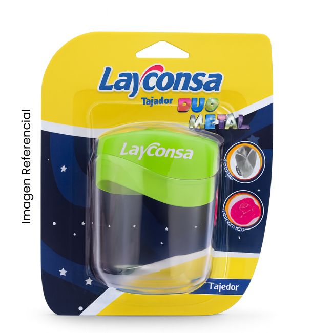 LAYCONSA TAJADOR METALICO DOBLE CON DEPOSITO