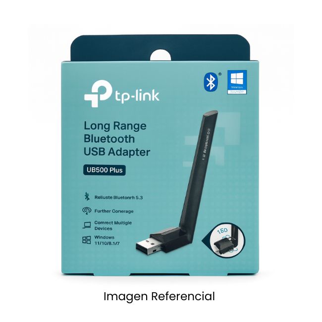 TP-LINK ADAPTADOR USB BLUETOOTH UB500 PLUS/BT 5.3/ALTA COBERTURA/ANTENA 180GRADOS