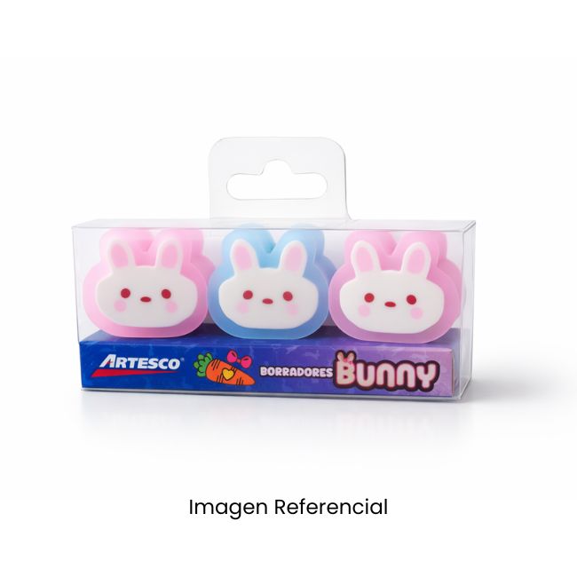 ARTESCO BORRADOR BUNNY X3 UND  