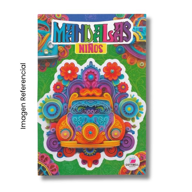 LIBRO COLOREA MANDALAS A4