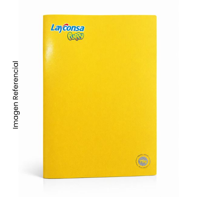 LAYCONSA CUADERNO A4 TRIPLEMAX CON SOMBRA SOLIDO PUPPY 80 HOJAS 75GR