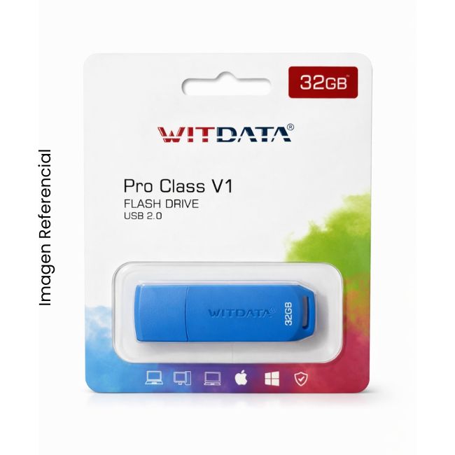 WITDATA MEMORIA USB 32GB PRO CLASS V1 USB 2.0