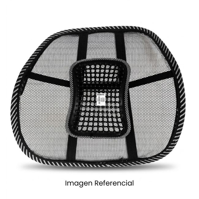RESPALDAR ERGONÓMICO PARA SILLA OFICINA CON SOPORTE LUMBAR