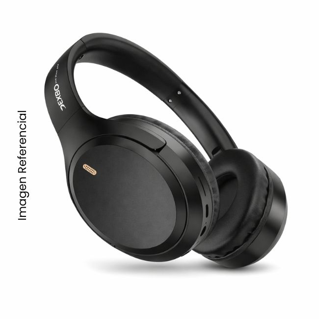 DEXBO AUDIFONO BLUETOOTH DE-A996B/PLEGABLE/SONIDO BASS/MICROFONO/TF CARD/NEGRO