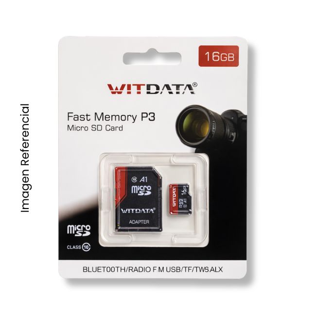 WITDATA MEMORIA MICRO SD 32GB FAST MEMORY