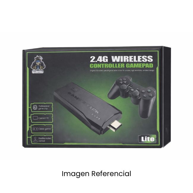 CONSOLA RETRO GAME STICK + 02 MANDO INALAMBRICOS CON PILA