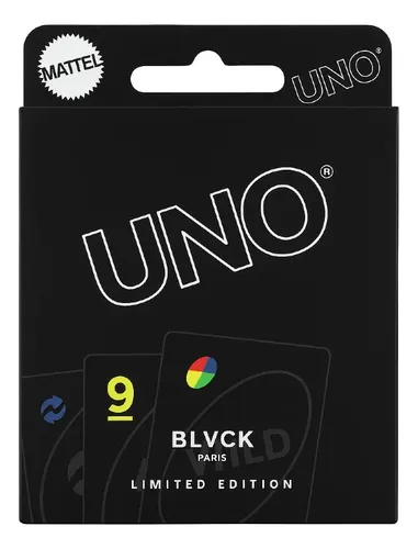 JUEGO UNO BLACK CARDS