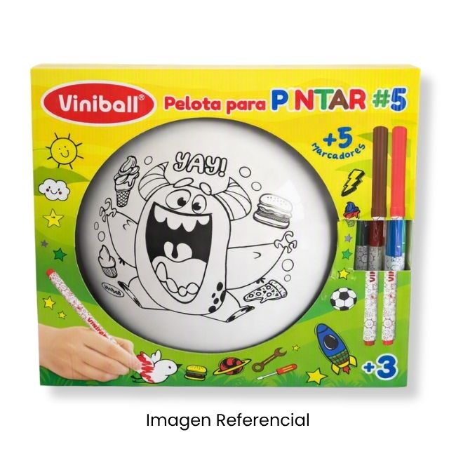 VINIBALL PELOTA PARA PINTAR KAWAII NIÑO #5 