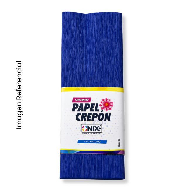 PAPEL CREPON AZUL 50X80CM