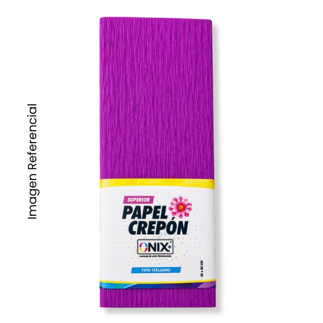 PAPEL CREPON MORADO 50X80CM
