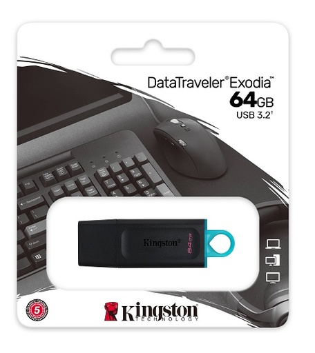 [R7421] KINGSTON MEMORIA USB 64GB