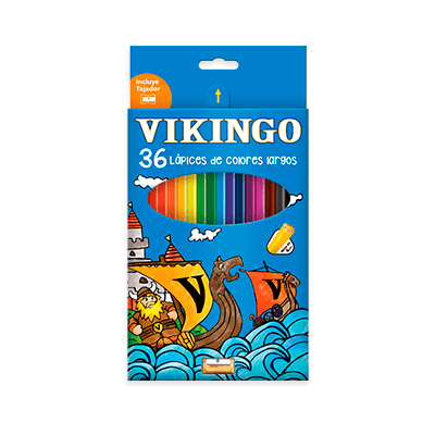 [R0009] VIKINGO COLORES X36 LARGO
