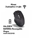 HALION MOUSE GAMER INALAMBRICO HA-M530W NEGRO RECARGABLE