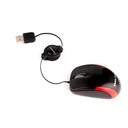 HALION MOUSE COBRA HA-M1862 RETRACTIL NG/ROJO