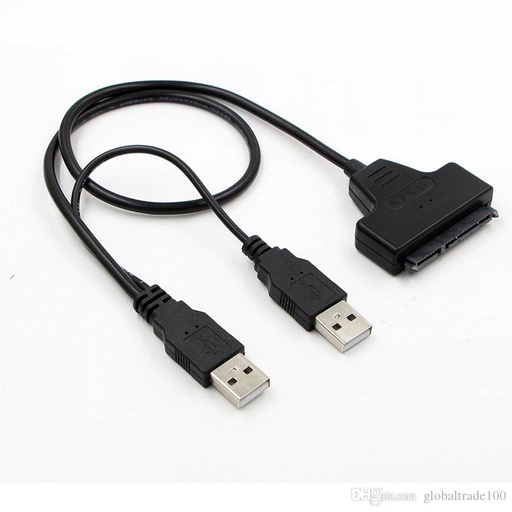 [R7954] ADAPTADOR CABLE SATA A USB 2.0 2USB