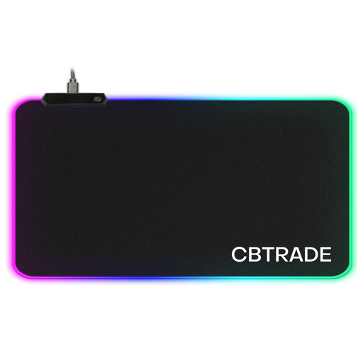 [R8588] CBTRADE PAD MOUSE GAMER CB2087 LED RGB 80X30CM USB