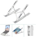 SOPORTE DE LAPTOP + TABLET REGULABLE ALUMINIO CON FUNDA