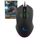 XTECH MOUSE GAMER BLUE VENOM XTM-710 6 BOTONES 3200DPI